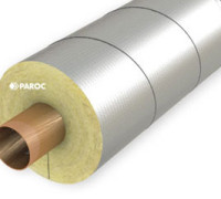 PAROC Pipe Section / AluCoat